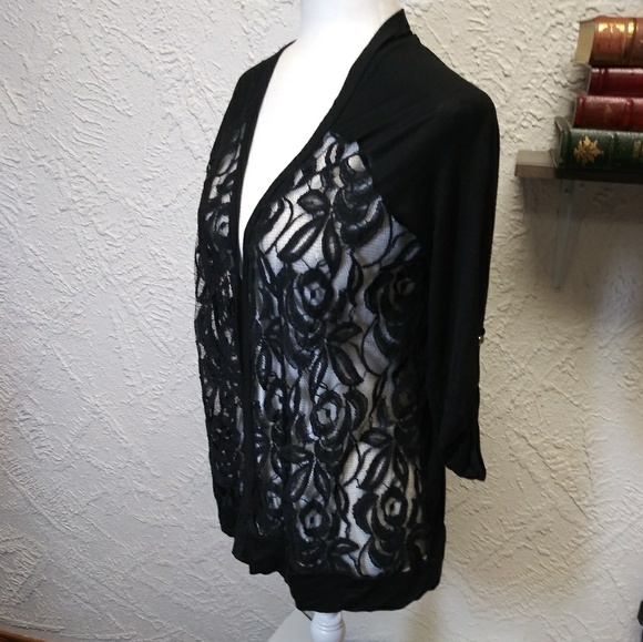 Bobeau black Small over shirt - Picture 2 of 5